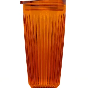 HUSKEE ReBrand New Cup + Lid (473ml/16oz) - Amber
