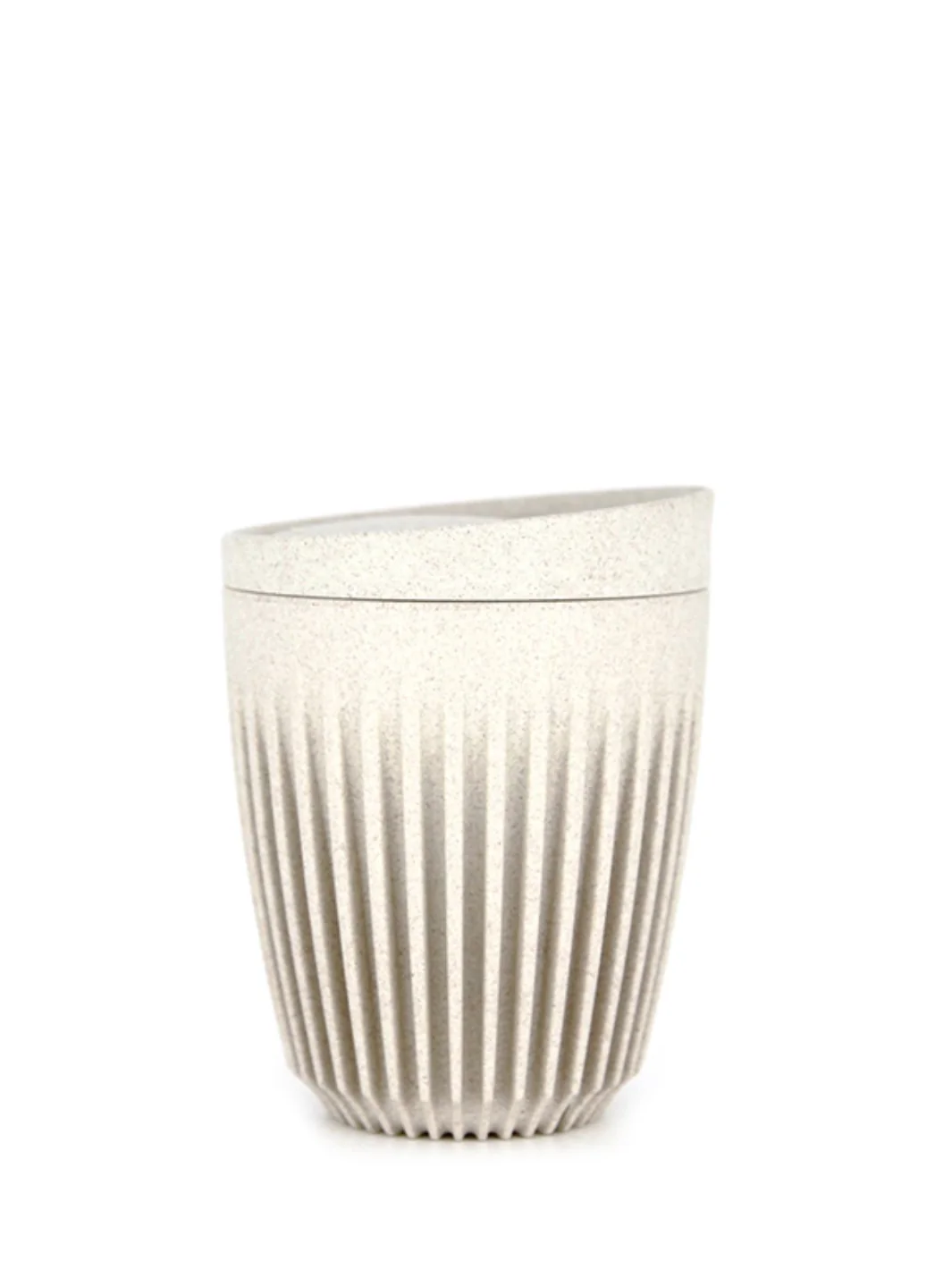 HUSKEE Original Cup + Lid (237ml/8oz) (Zero Waste) - Charcoal - Image 2