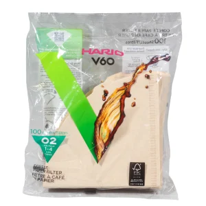 HARIO V60-02 Filters (100-Pack) - 1 Unit / White