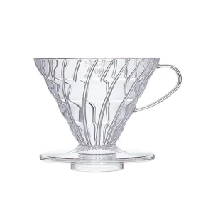 HARIO V60-02 Dripper (Plastic) - Clear / Standard (JP/EN)
