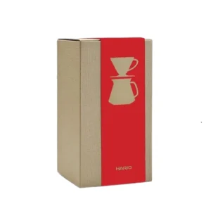 HARIO V60-01 Ceramic Dripper Set (Red)