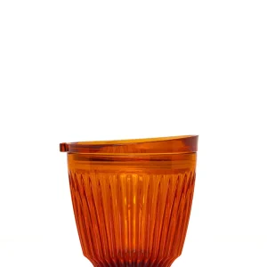 HUSKEE Renew Cup + Lid (177ml/6oz) - Amber