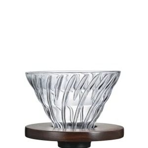 HARIO V60-02 Glass Dripper (Walnut)