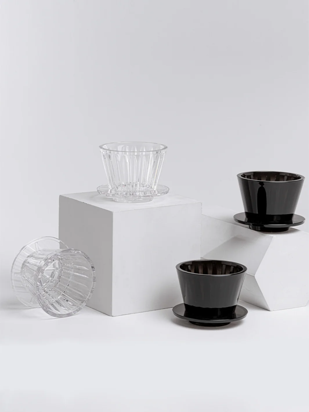 TIMEMORE Crystal Eye B75 Dripper (Plastic) - Clear - Image 2