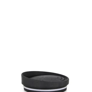 HUSKEE Original Stopper Lid (177-473ml/6-16oz) - Charcoal / 4-Pack
