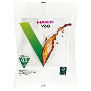 HARIO V60-03 Filters (100-Pack) - 1 Unit / White
