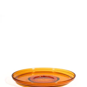 HUSKEE ReBrand New Classic Saucer (177-473ml/6-16oz) - Amber / 4-Pack