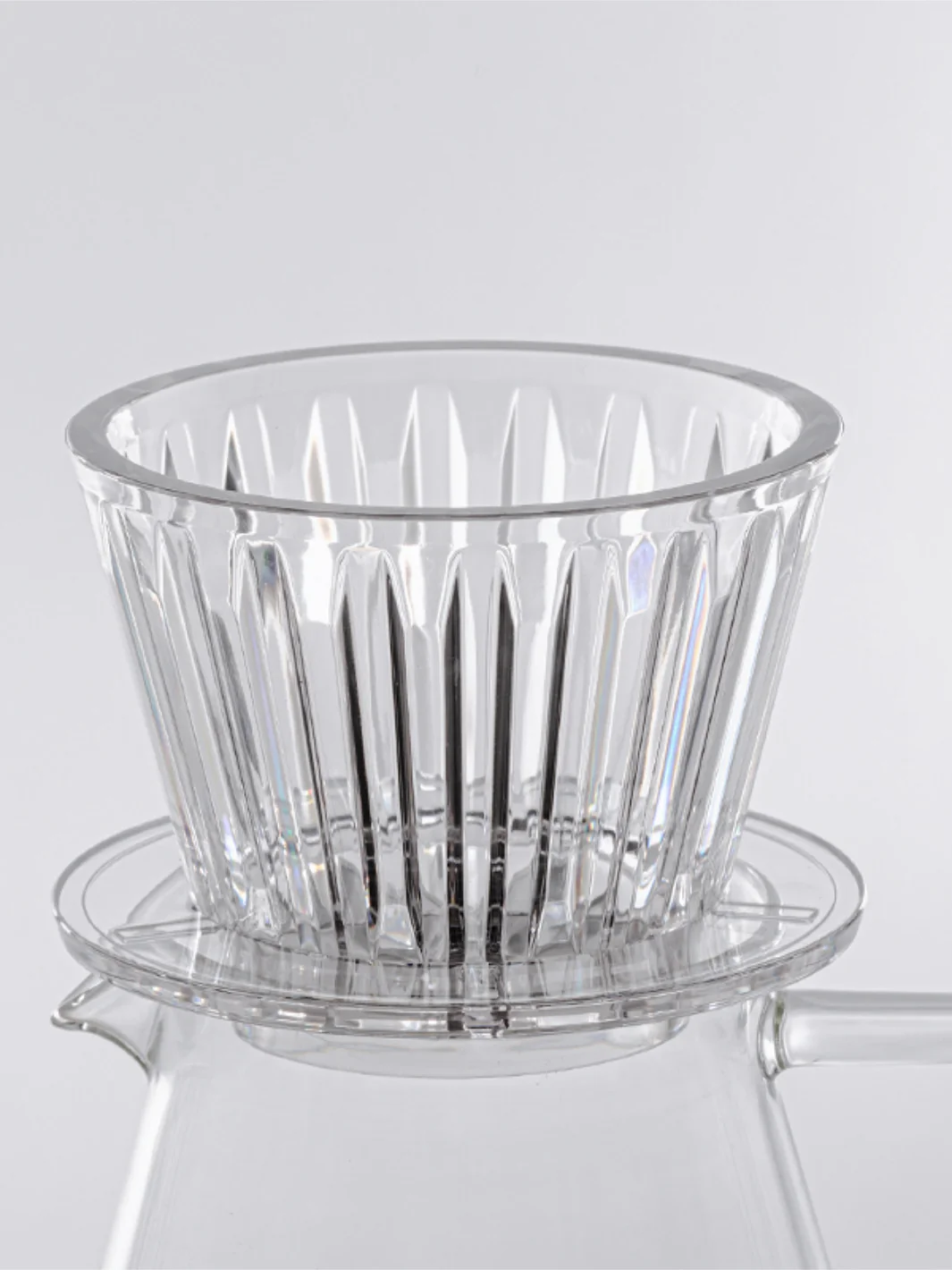 TIMEMORE Crystal Eye B75 Dripper (Plastic) - Clear - Image 4