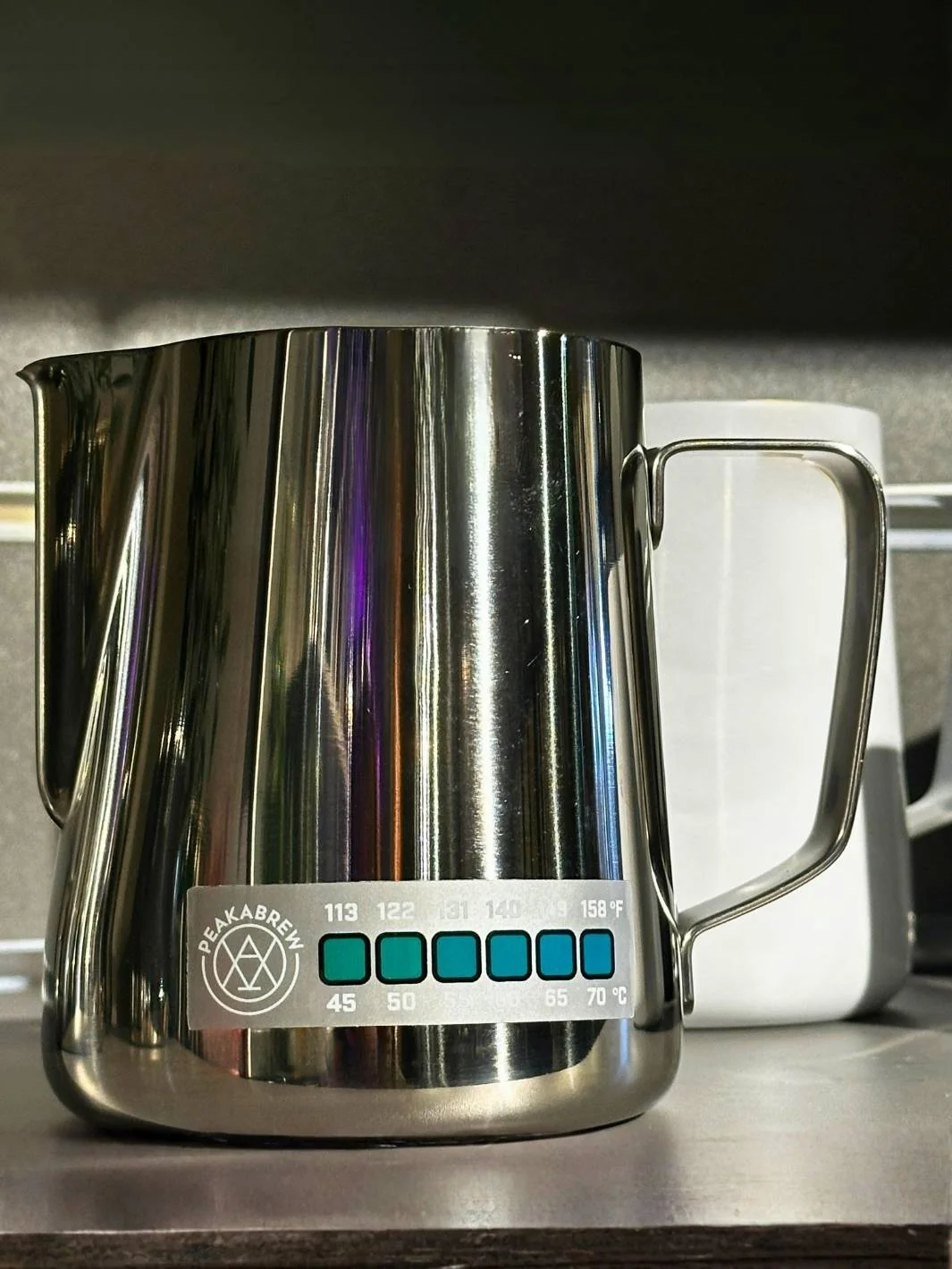 PEAKABREW Espresso Pitcher Thermometer Sticker - Image 2