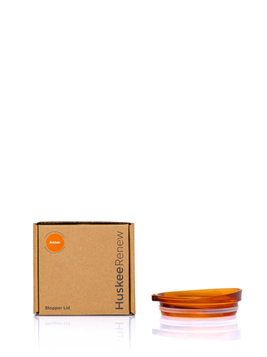 HUSKEE Renew Stopper Lid (177-473ml/6-16oz) - Amber - Image 2