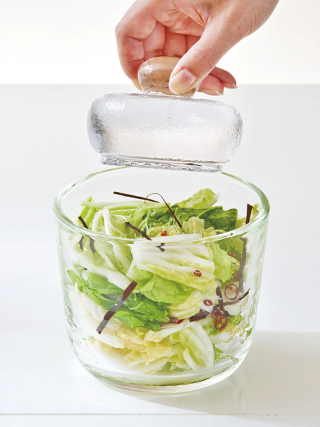 HARIO Glass Overnight Salting Bowl (500ml/17oz) - Image 4