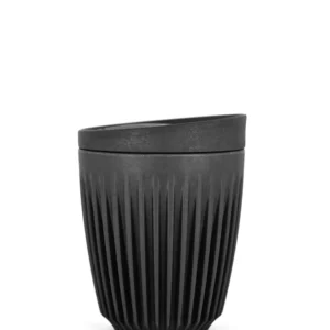 HUSKEE Original Cup + Lid (237ml/8oz) (Zero Waste) - Charcoal