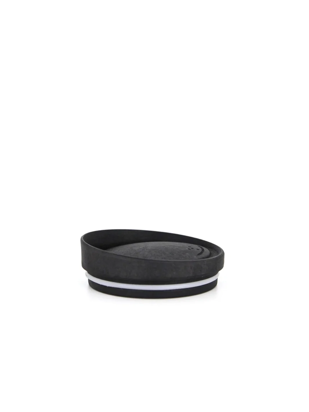 HUSKEE Original Cup + Lid (237ml/8oz) (Zero Waste) - Charcoal - Image 5