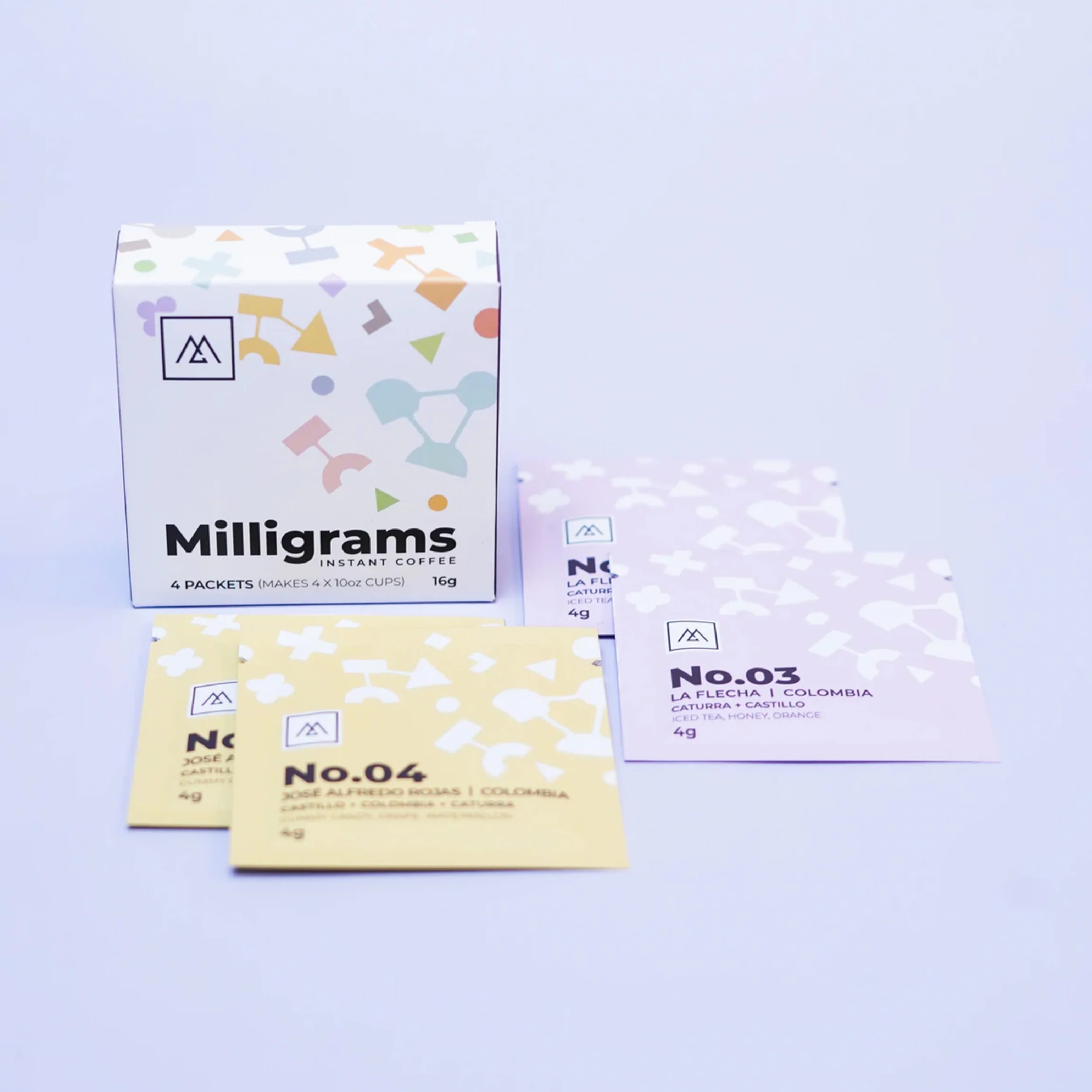 Monogram - Milligrams: Instant Coffee (pack of 4)
