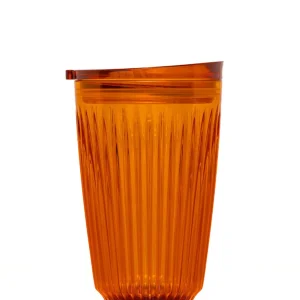 HUSKEE ReFresh Cup + Lid (355ml/12oz) - Amber