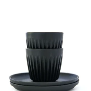 HUSKEE Original Espresso Set (88ml/3oz) - Charcoal
