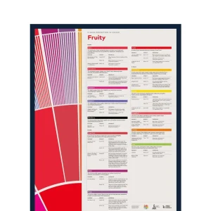SCA Flavour Perception in Coffee Poster (Fruity)